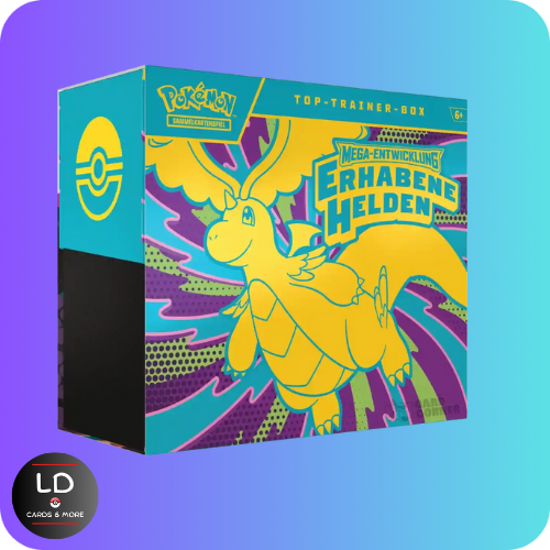 Mega Evolution Erhabene Helden Top-Trainer-Box TTB Deutsch Vorbestellung