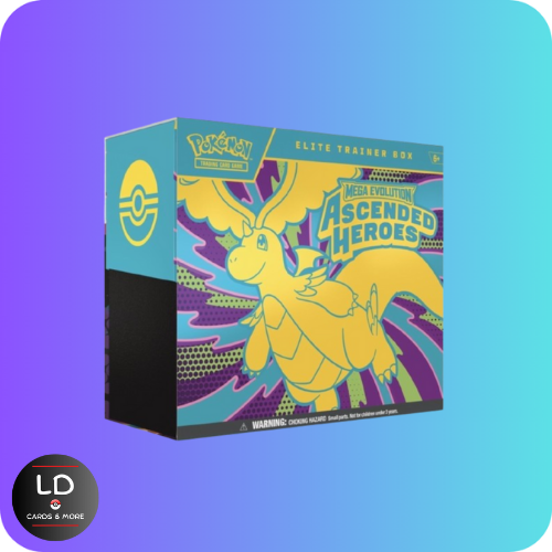 Mega Evolution Ascended Heroes Elite Trainer Box ETB Englisch Vorbestellung