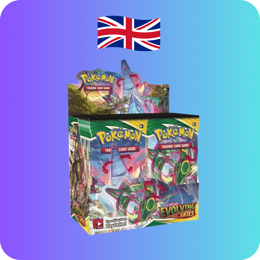 Pokemon Evolving Skies Booster Box Display sealed Englisch