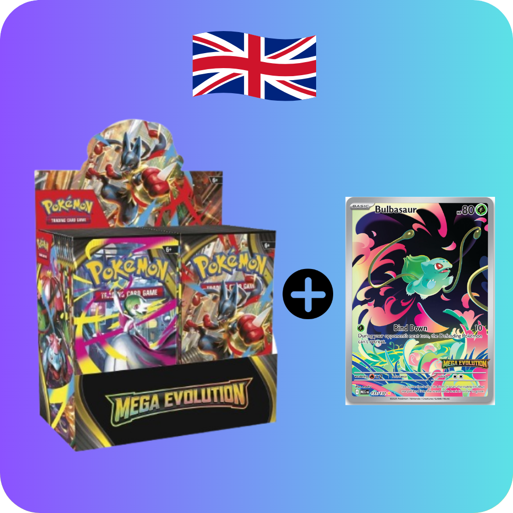 Pokemon Mega Evolutions Enhanced Display Box PreOrder (36 Packs + 1 Promo)
