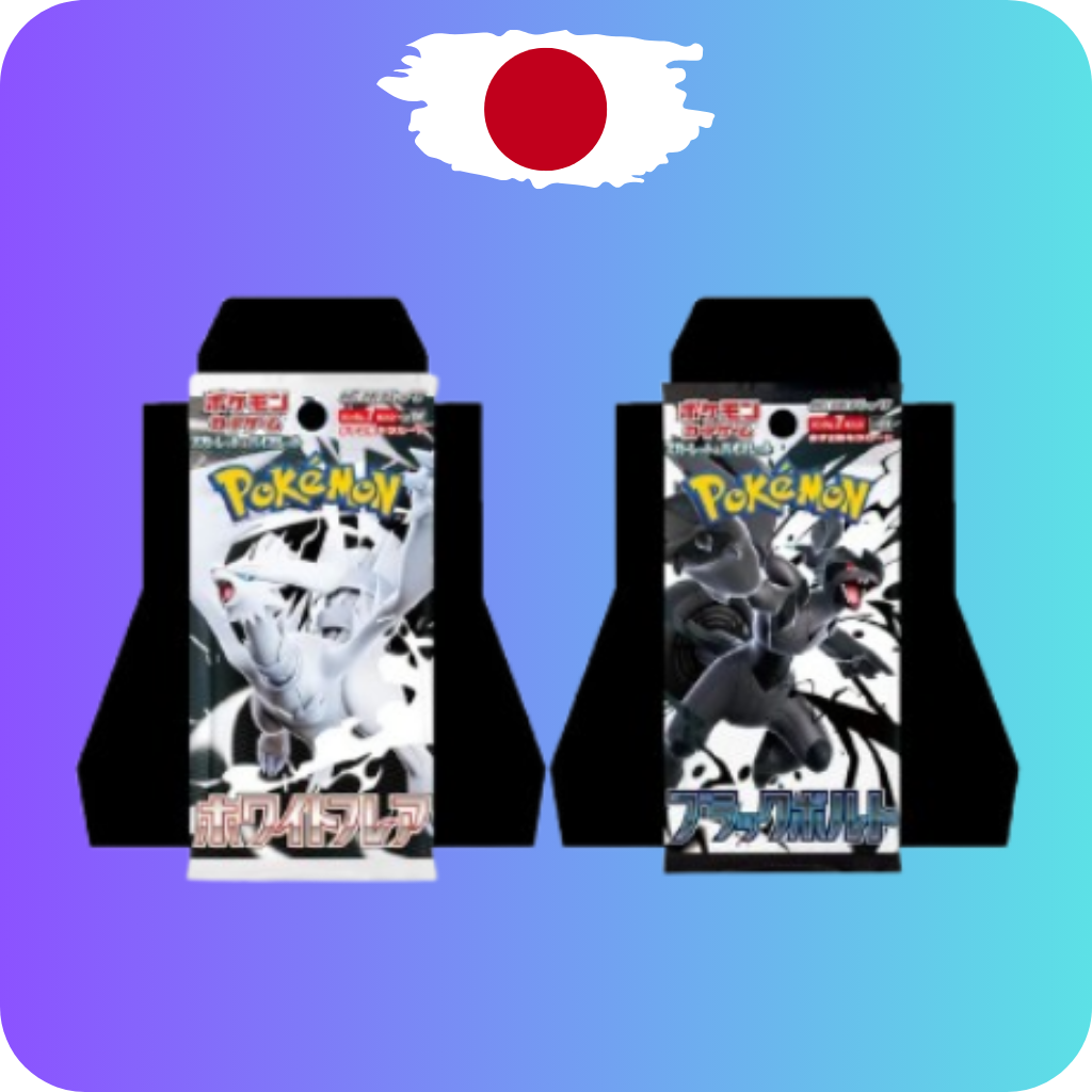 Pokémon TCG sv11 Black Bolt & White Flare Booster Box Display Set JPN – PreOrder Now! Japanese