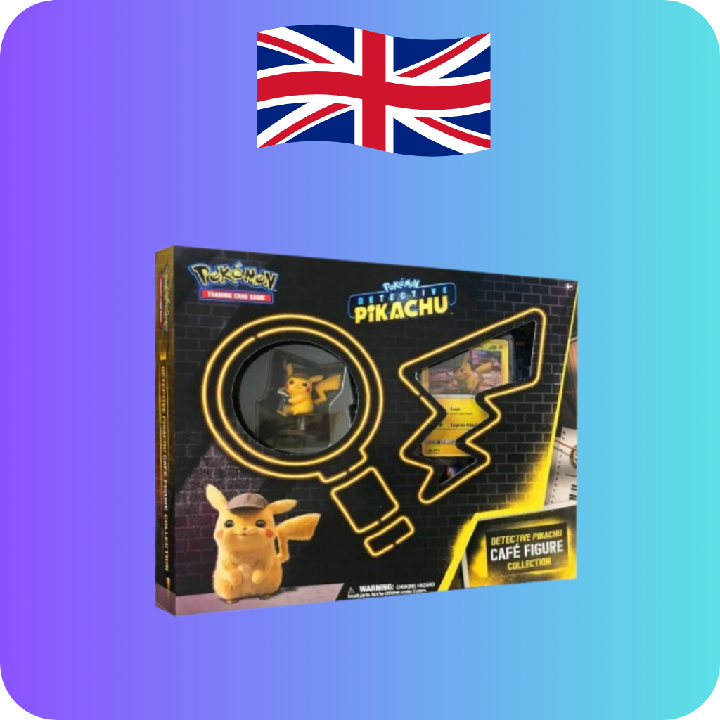 Pokemon Detective Pikachu Café Collection Sealed OVP English