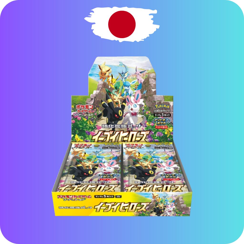 Pokemon Eevee Heroes Display Booster Box Japanisch (S6a)