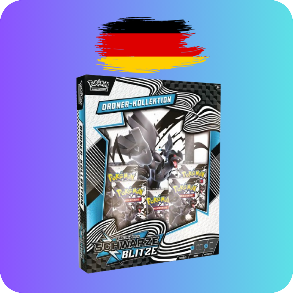 Pokémon TCG Schwarze Blitze KP10.5 Ordner-Kollektion DE – Jetzt vorbestellen! PreOrder