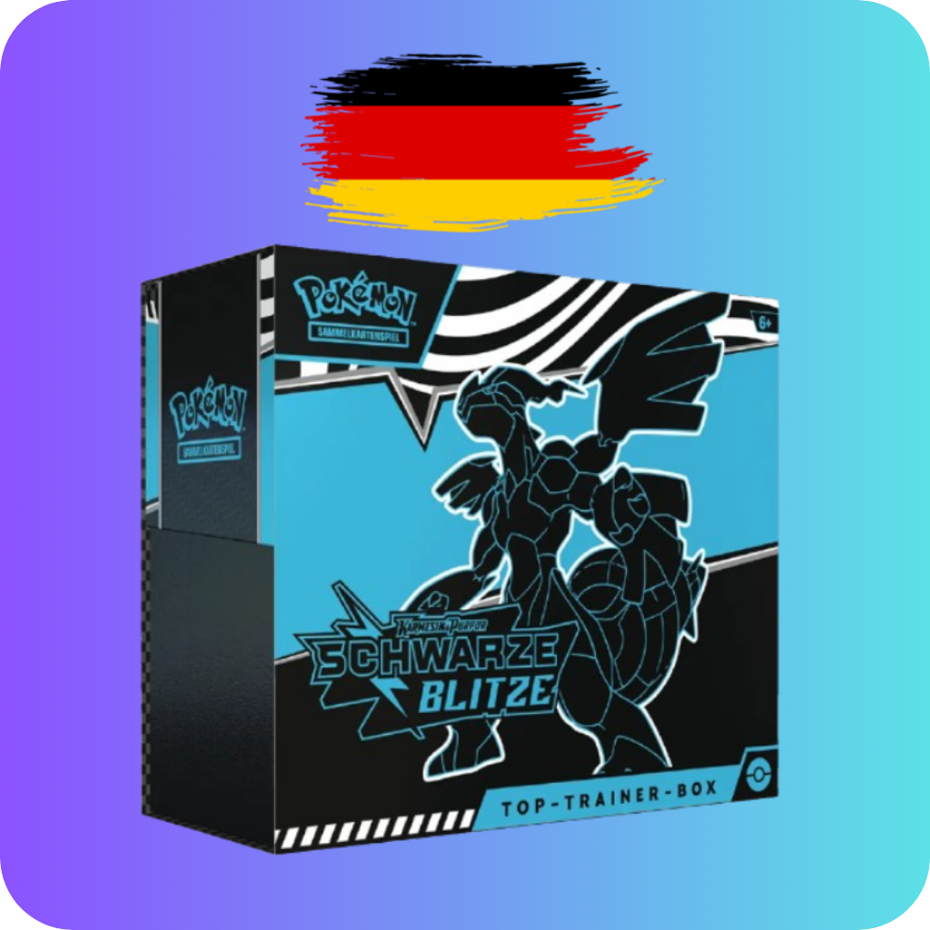 Pokémon TCG: Schwarze Blitze (KP10.5) - Top Trainer Box (DE) PreOrder