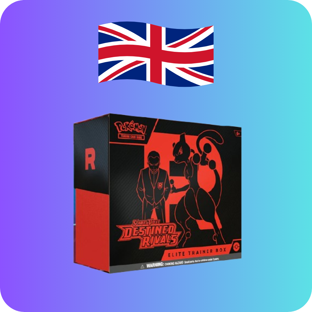 Pokemon Destined Rivals Elite Trainer Box ETB PreOrder 20.05.2025