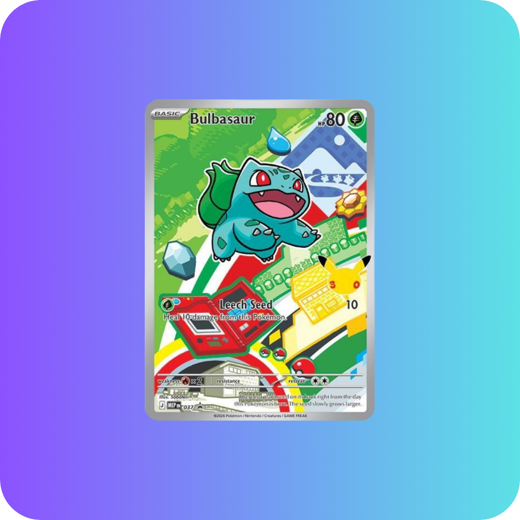 Bulbasaur 037 MEP Black Star Promos 30th anniversary