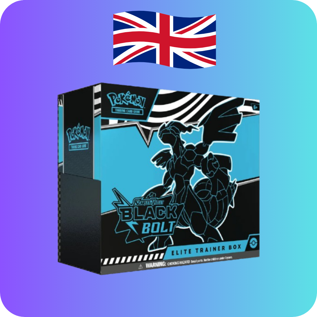 Pokémon TCG Black Bolt SV10.5 Elite Trainer Box EN – PreOrder Vorbestellung jetzt sichern!