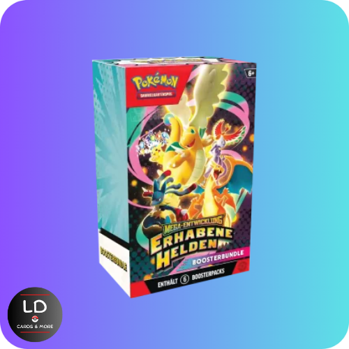 Mega Evolution Erhabene Helden Booster Bundle Deutsch Vorbestellung