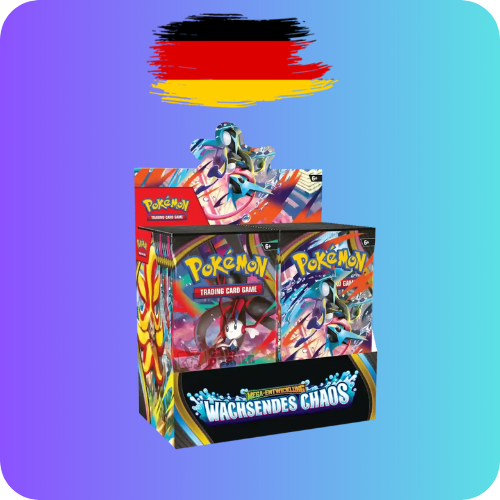 Pokemon Wachsendes Chaos Display 36 Booster Sealed Vorbestellung