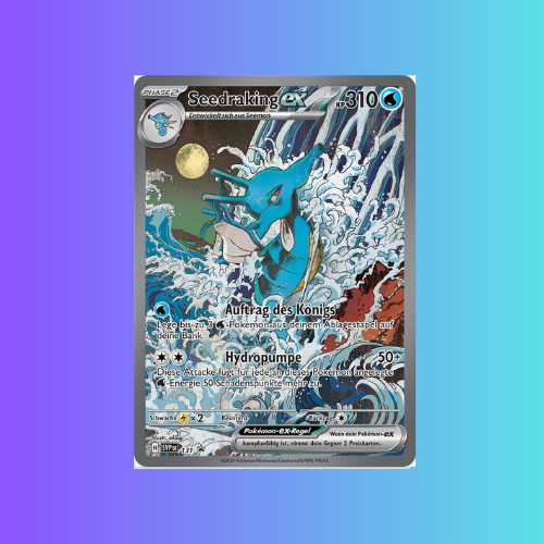 Pokemon SVP Promo - Seedraking Ex 131 SVP DE Einzelkarte NM - Pokemon Karte Deutsch Black Star Promo