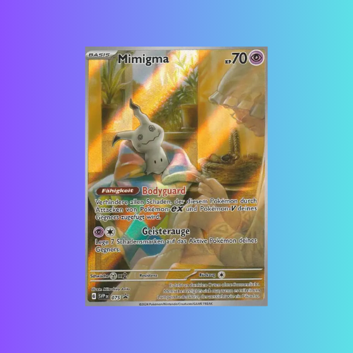 Pokemon SVP Promo - Mimigma 075 SVP DE Einzelkarte NM - Pokemon Karte Deutsch Black Star Promo