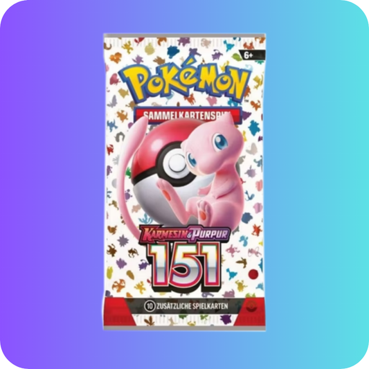 Pokemon Karmesin & Purpur - 151 - Booster Pack Deutsch