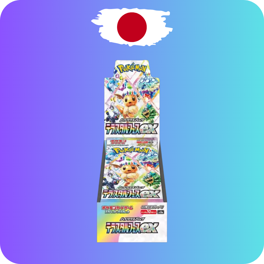 Pokemon Terastal Festival Ex Display Booster Box Japanisch (sv8a)