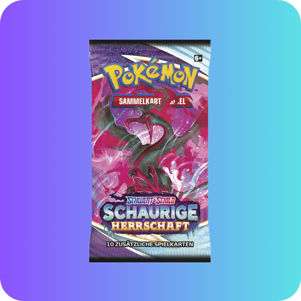 1x Pokémon Schwert & Schild - Schaurige Herrschaft Booster Pack Deutsch