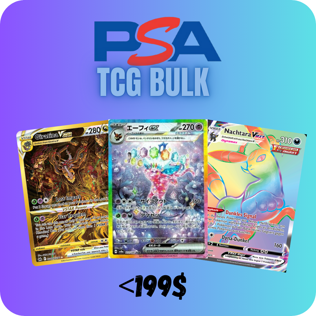 1x PSA Bulk Grading Service (PSA Grading)