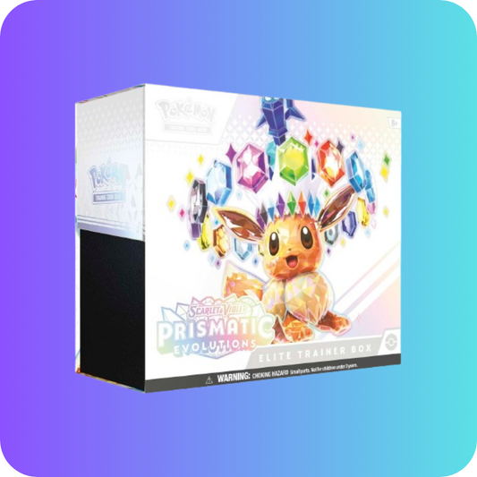 Pokemon Karmesin & Purpur SV 8.5 Prismatische Entwicklungen Top-Trainer-Box TTB Deutsch