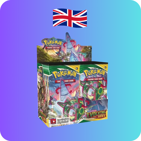 Pokemon Evolving Skies Booster Box Display sealed Englisch