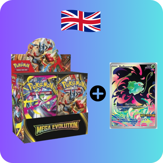 Pokemon Mega Evolutions Enhanced Display Box PreOrder (36 Packs + 1 Promo)