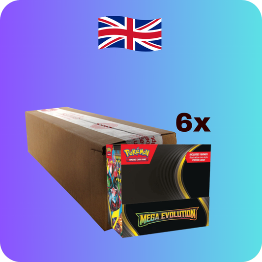 Pokemon Mega Evolutions Enhanced Display Box PreOrder (36 Packs + 1 Promo) Case