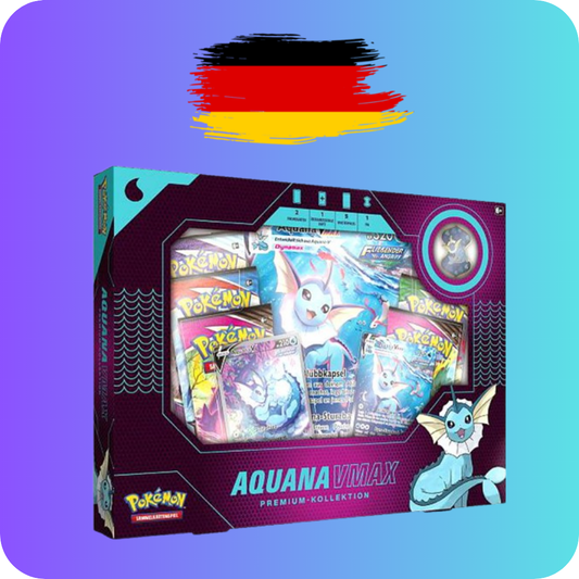 Pokémon Premium-Kollektion Aquana-VMAX Sealed OVP
