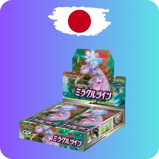 Pokemon Miracle Twin Booster Box Display - SM11 Japanisch Sealed