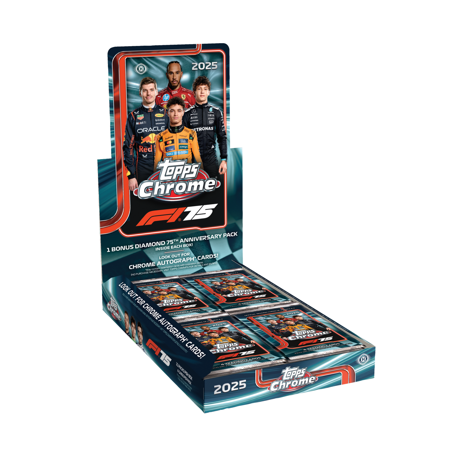 Topps Chrome Formula 1 2025 Hobby Box | PREORDER | Neu & OVP Vorbestellung