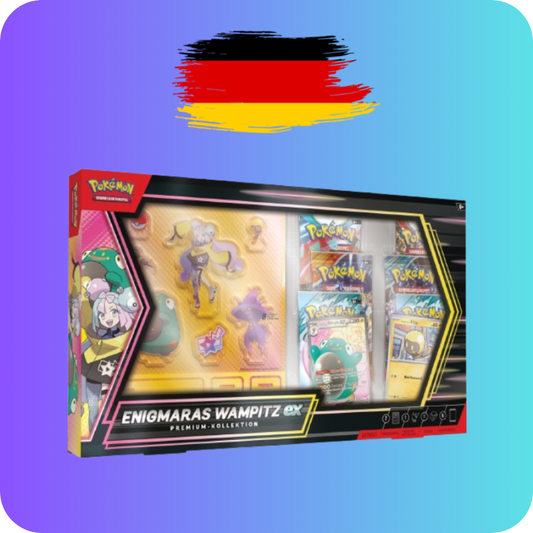 Pokemon Enigmaras Wampitz ex Premium Kollektion Deutsch Sealed