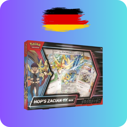 Pokemon Hop-Zacian ex Box Deutsch Sealed